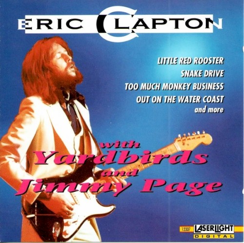 Eric Clapton With Yardbirds and Jimmy Page by The Yardbirds album cover art