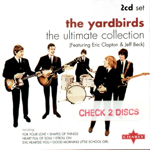 The Ultimate Collection by The Yardbirds album cover art