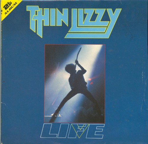 Life Live by Thin Lizzy album cover art