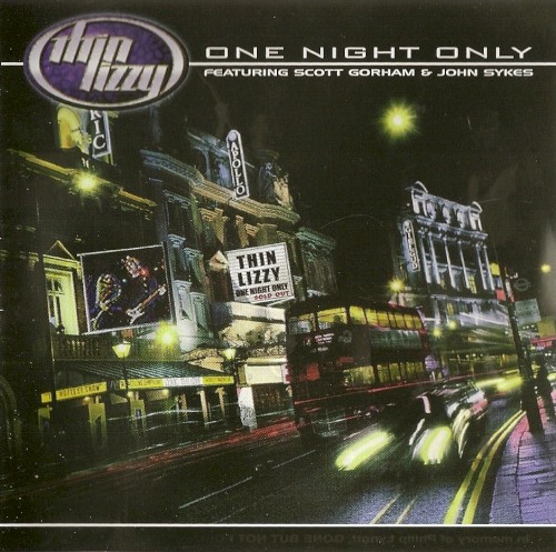 Portada del álbum One Night Only de Thin Lizzy