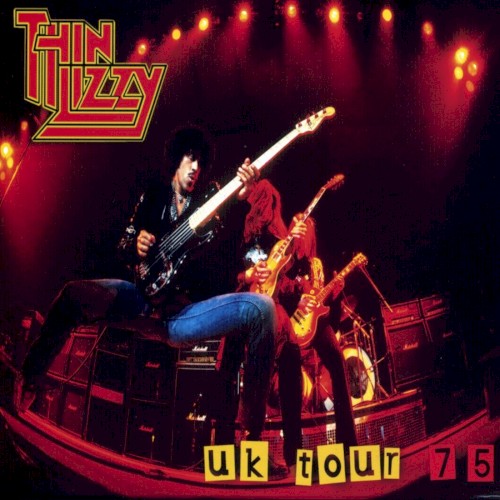 Thin Lizzy 的 UK Tour 75 專輯 封面