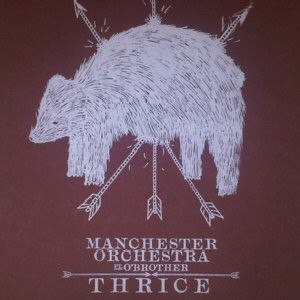 Thrice 的 Manchester Orchestra/Thrice Split EP 封面