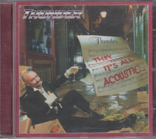 Pochette de They Think It's All Acoustic... ...It Is Now par Thunder (album)