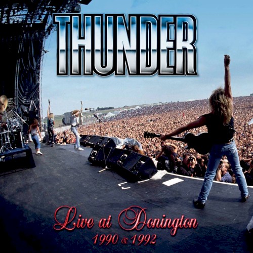 Thunder 的 Live at Donington Monsters of Rock 1990 专辑封面