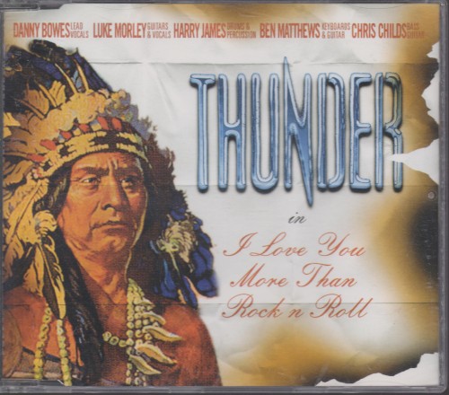 Portada del sencillo I Love You More Than Rock 'n' Roll de Thunder