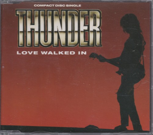 Love Walked In by Thunder single cover art