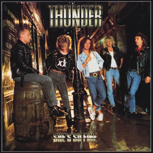 She's So Fine by Thunder single cover art