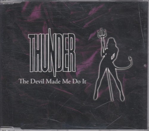 Thunder 的 The Devil Made Me Do It 單曲 封面