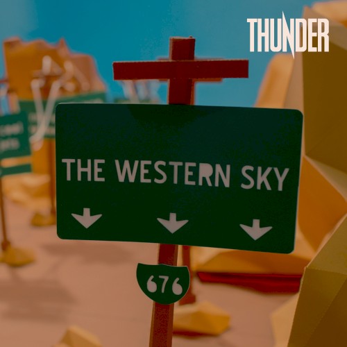 The Western Sky by Thunder single cover art