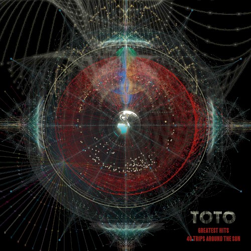 Greatest Hits: 40 Trips Around the Sun by Toto album cover art