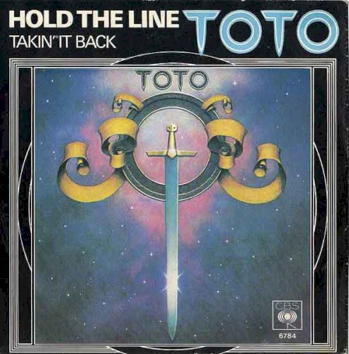 Portada del sencillo Hold the Line de Toto