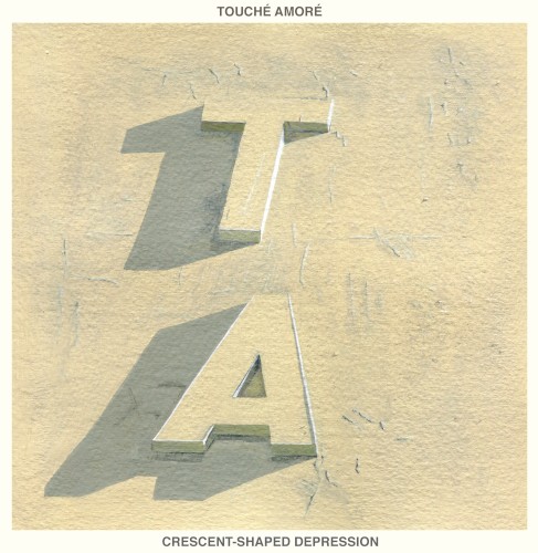 Portada del EP Crescent‐Shaped Depression / Faceghost de Touché Amoré