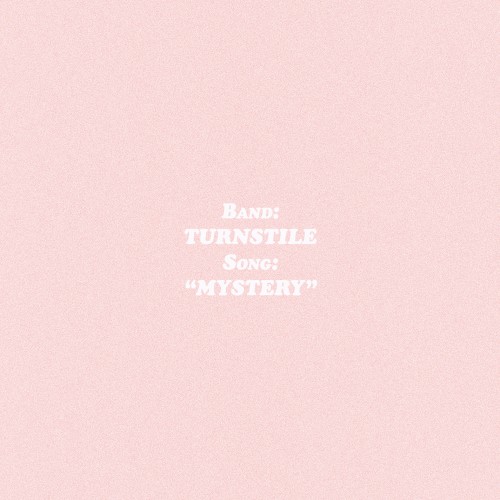 MYSTERY by Turnstile single cover art