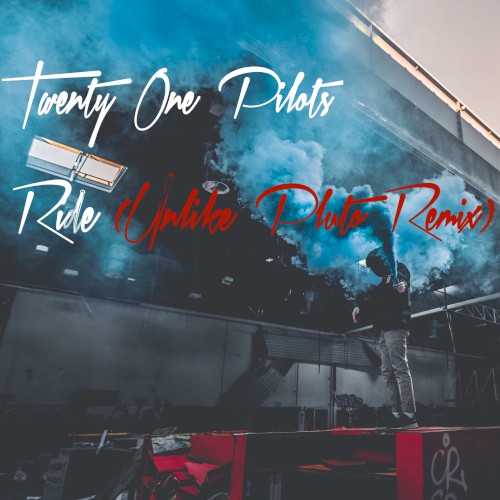 Portada del sencillo Ride (Unlike Pluto remix) de Twenty One Pilots
