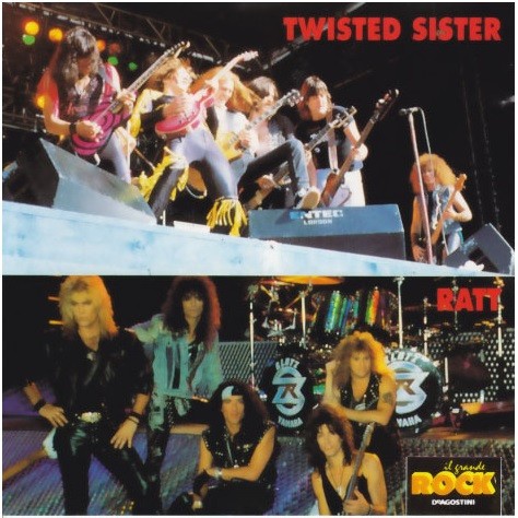 Portada del álbum Twisted Sister / Ratt de Twisted Sister
