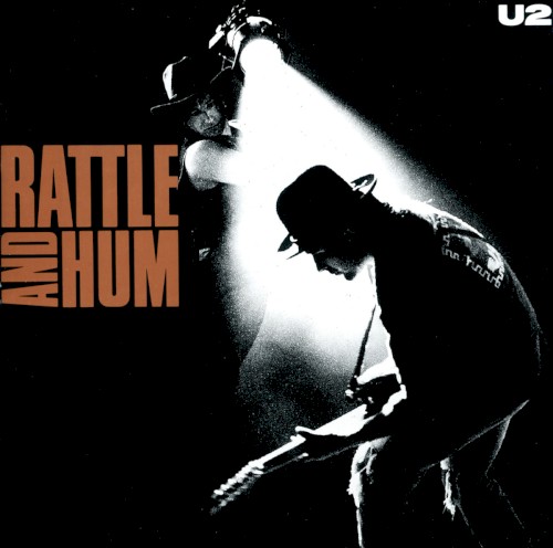 Portada del álbum Rattle and Hum de U2