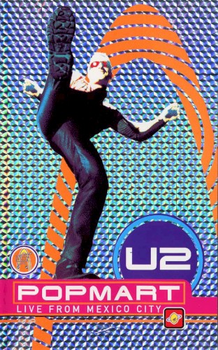 Popmart: Live From Mexico City by U2 album cover art