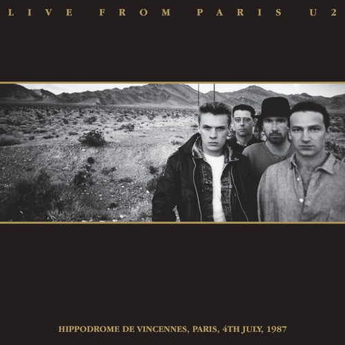 Live From Paris by U2 album cover art