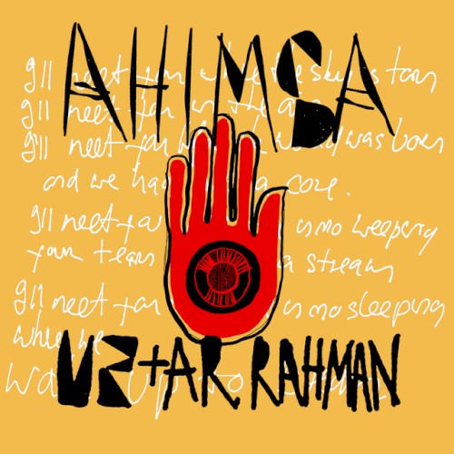 Ahimsa by U2 single cover art