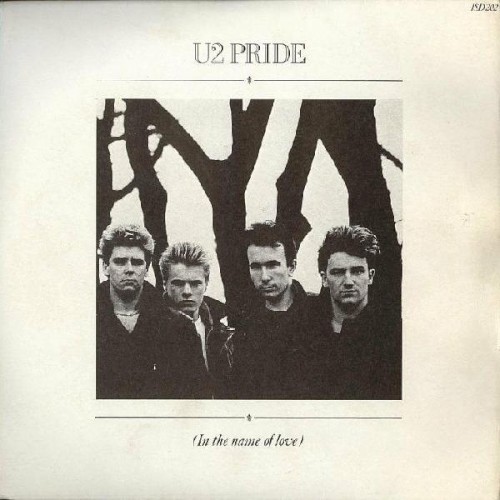 Pride (In the Name of Love) by U2 single cover art