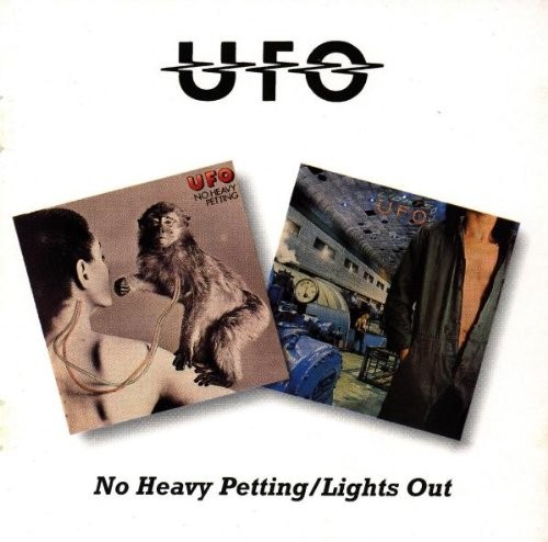 No Heavy Petting / Lights Out by UFO album cover art