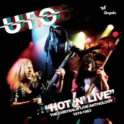 UFO 的 “Hot ’n’ Live”: The Chrysalis Live Anthology 1974–1983 專輯 封面