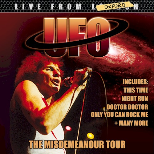Portada del álbum Live From London de UFO