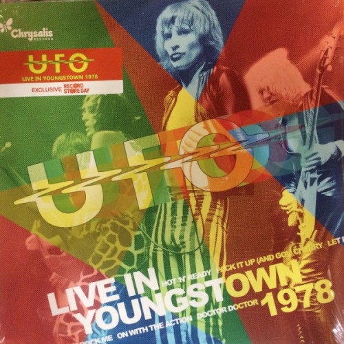 Live in Youngstown 1978 by UFO album cover art