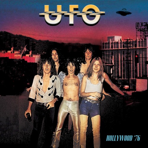 Portada del álbum Hollywood '76 (Live) de UFO