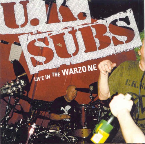 UK Subs 的 Live in the Warzone 专辑封面