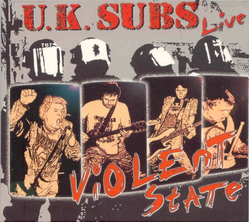 Pochette de Violent State par UK Subs (album)