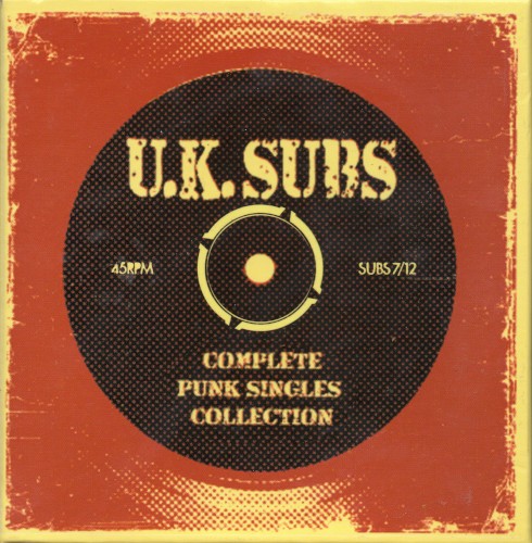 Portada del álbum Complete Punk Singles Collection de UK Subs