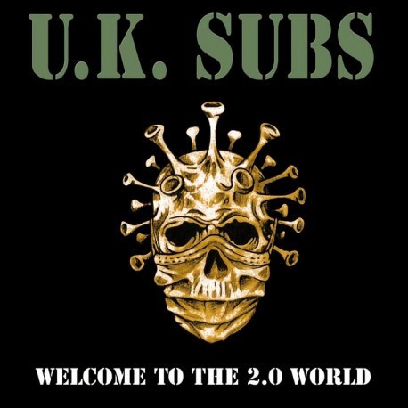 Welcome to the 2.0 World by UK Subs album cover art