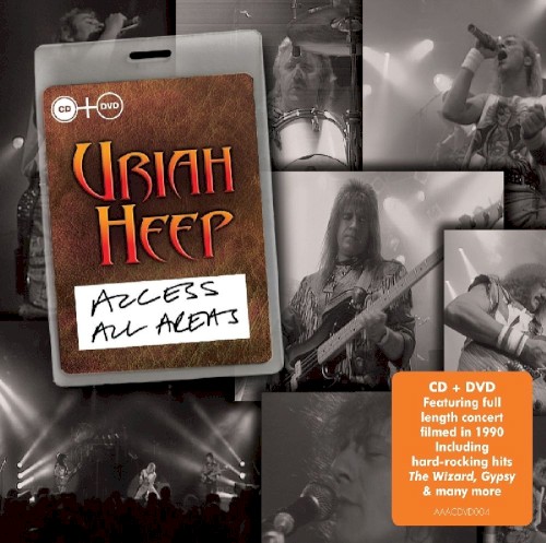 Access All Areas: Live in Moscow 1987 by Uriah Heep album cover art