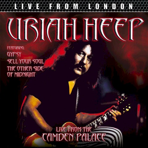 Live From London by Uriah Heep album cover art