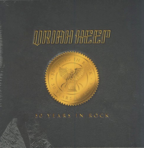 Portada del álbum 50 Years in Rock de Uriah Heep