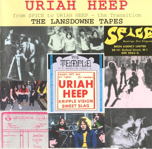 Uriah Heep 的 From Spice to Uriah Heep – Transition: The Lansdowne Tapes 专辑封面