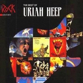 Rock History: The Best of Uriah Heep by Uriah Heep album cover art
