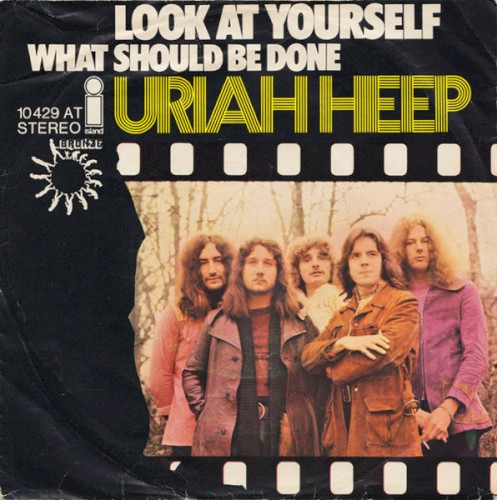 Look at Yourself / What Should Be Done by Uriah Heep single cover art