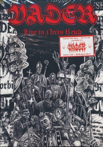 Portada del EP Live in Necro Reich de Vader