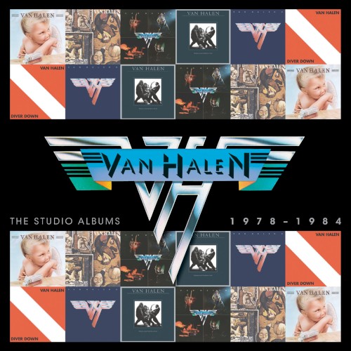 Portada del álbum The Studio Albums 1978–1984 de Van Halen
