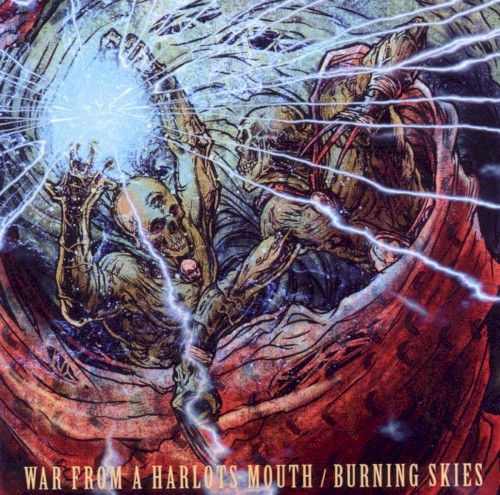War From a Harlots Mouth 的 War From a Harlots Mouth / Burning Skies EP 封面