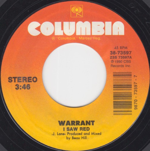 warrant_i-saw-red_single