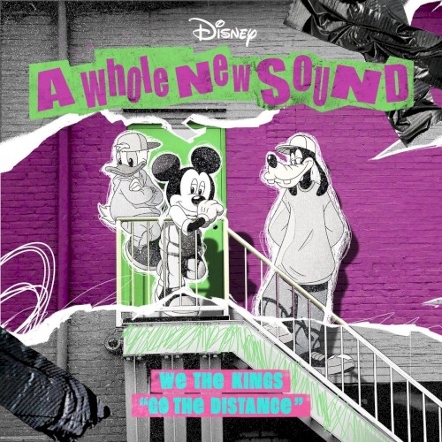 Portada del sencillo Go the Distance (From “A Whole New Sound”) de We The Kings