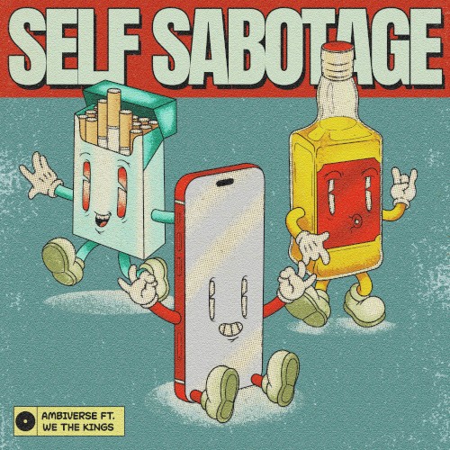 Self Sabotage by We The Kings single cover art
