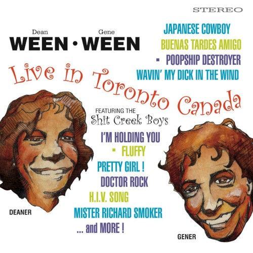 Pochette de Live in Toronto Canada par Ween (album)