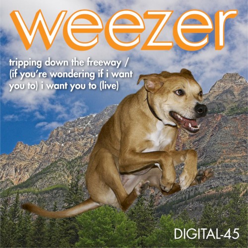 Weezer 的 Tripping Down the Freeway / (If You’re Wondering If I Want You to) I Want You To (live) 单曲封面