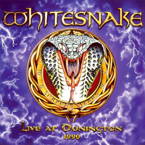 Whitesnake 的 Live at Donington 1990 专辑封面