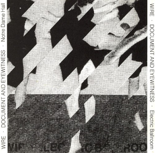 Cover-Artwork für das Album Document and Eyewitness von Wire