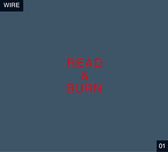 Read & Burn 01 by Wire EP cover art